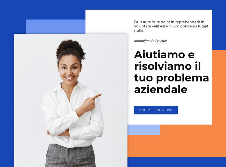 Consulenti per la crescita aziendale Modello HTML