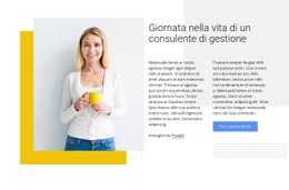 Modello HTML5 Consulente Di Gestione Per Qualsiasi Dispositivo