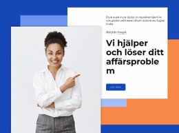 Affärstillväxtkonsulter - Anpassningsbar Professionell Design