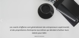 Page De Destination Du Site Web Pour Témoignages Des Studios D'Affaires