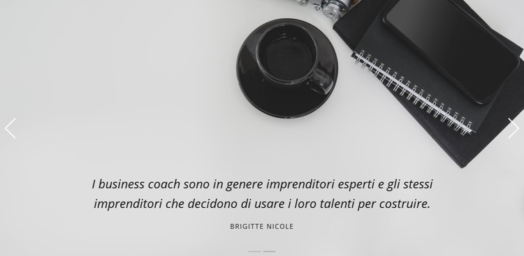 Testimonianze di studi aziendali Modelli di Website Builder