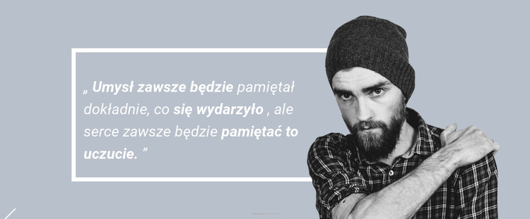 Referencje biznesowe w prostokącie Motyw WordPress