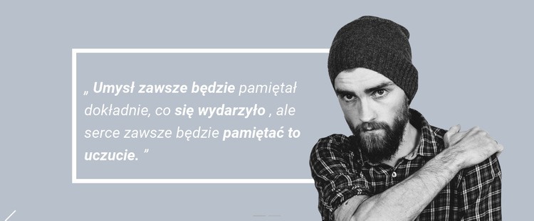 Referencje biznesowe w prostokącie Projekt strony internetowej