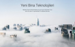 Bulutların Üstünde Bir Sayfa Şablonu