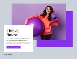 Club De Fitness - Creador De Sitios Web