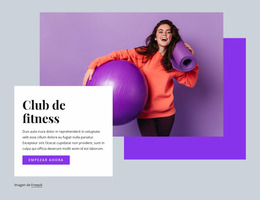 Club De Fitness Plantilla Joomla 2024