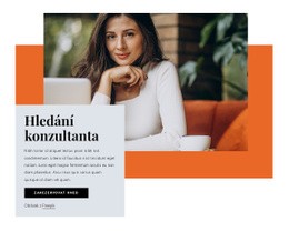 Hledání Poradce – Jednoduchá Šablona Webu