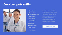 Services Préventifs - Inspiration Du Thème WordPress