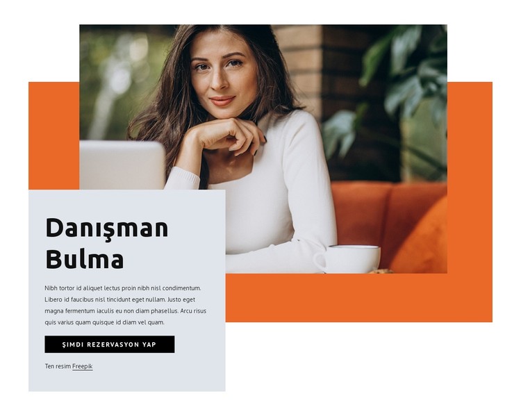 danışman bulmak CSS Şablonu