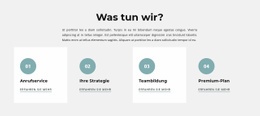 Exklusive HTML5-Vorlage Für Vier Ebenen