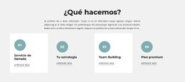 Cuatro Niveles: Plantilla HTML5 Adaptable