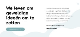 Splitsen Op Achtergrond Met Afbeelding - Professioneel Websitemodel