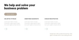 Three professional steps - CSS Template by Nicepage