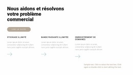 Trois Étapes Professionnelles - Superbe Modèle HTML5