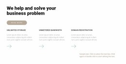 Free Html Code For Three Professional Steps