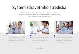 Systém Zdravotního Střediska – Bezplatná Šablona Webových Stránek