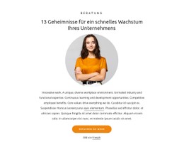 13 Geheimnisse, Um Das Geschäft Auszubauen Responsive CSS-Vorlage