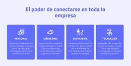 4 Servicios De Consultoría - Página De Destino Profesional
