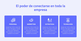 4 Servicios De Consultoría - Descarga De Plantilla De Sitio Web