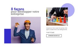 8 Façons De Développer Votre Entreprise - Conception Réactive