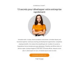 Superbe Conception Web Pour 13 Secrets Pour Développer Son Activité