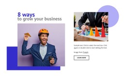 Free Html Code For 8 Ways To Grow Your Business