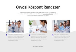 Orvosi Központ Rendszer – Ingyenes Css-Téma