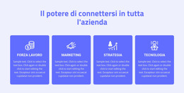4 Servizi Di Consulenza Modello HTML