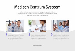 Medisch Centrum Systeem - Responsieve HTML5-Sjabloon