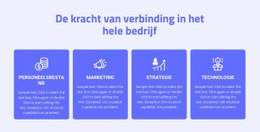 4 Adviesdiensten - Multifunctioneel Webontwerp