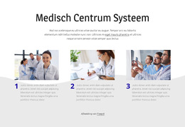 Medisch Centrum Systeem - Eenvoudig Websitesjabloon