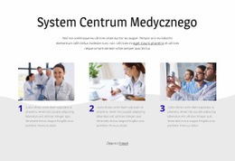 System Centrum Medycznego - Strona Docelowa O Wysokiej Konwersji