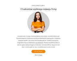 13 Sekretów Rozwoju Biznesu Responsywny Szablon CSS