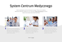 System Centrum Medycznego Szablon HTML