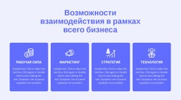 4 Консультационные Услуги – Профессиональная Целевая Страница