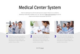 CSS-Meny För Medicinskt Center System