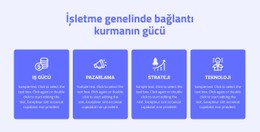 4 Danışmanlık Hizmetleri CSS Düzeni Şablonu