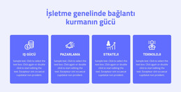 4 Danışmanlık Hizmetleri HTML Şablonu