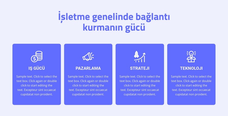 4 danışmanlık hizmetleri HTML5 Şablonu