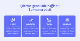 4 Danışmanlık Hizmetleri - Premium Şablon