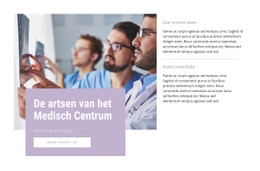 Onze Dokters Gratis Sjabloon