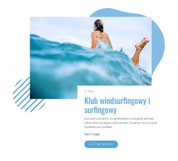 Klub Windsurfingowy I Surfingowy - Nowoczesny Projekt Strony