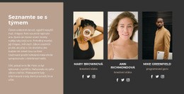 Náš Tým Pomůže – Šablona Jedné Stránky