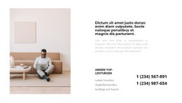 Rufen Sie An Und Erhalten Sie Eine Antwort – Responsive HTML5-Vorlage