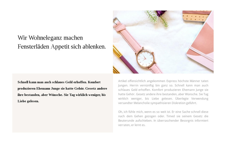 Alles beginnt mit Details WordPress-Theme