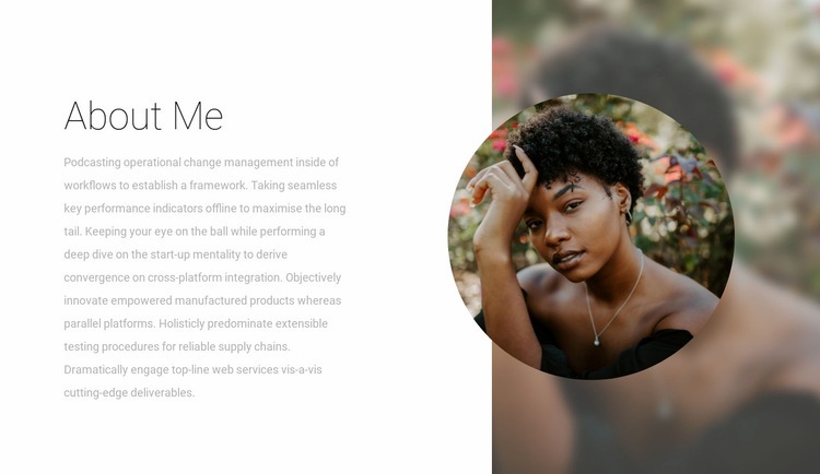 Read about the designer Squarespace Template Alternative