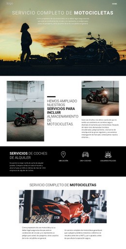 Creador De Sitios Web Multipropósito Para Cuidando Bicicletas Y Coches