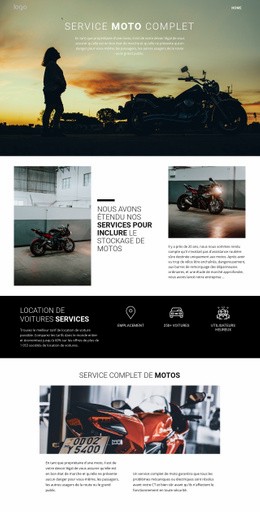 Entretien Des Vélos Et Des Voitures - HTML Web Page Builder