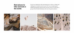 Travel gallery - Html Code Example by Nicepage