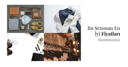 Moda Galerisi - Ücretsiz Web Sitesi Şablonu